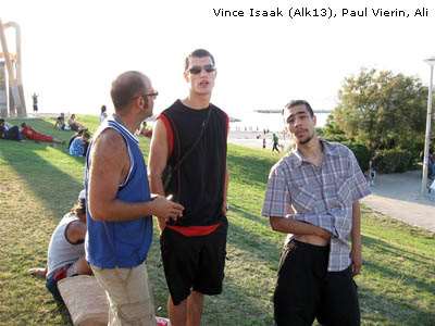 Vince Izaak, Paul Vierin, Ali
