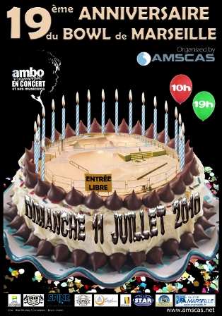 anniversaire bowl marseille affiche 2010