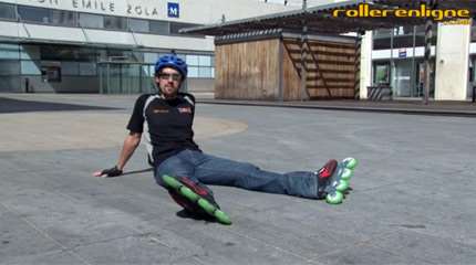 Tomber : se relever après une chute en roller
