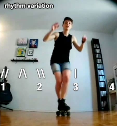 Apprendre la roller dance - le dowtown Apprendre la roller dance - le dowtown