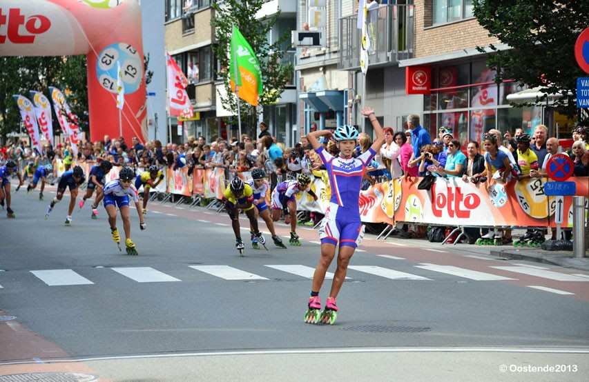 arrivee juniors dames marathon mondial course 2013