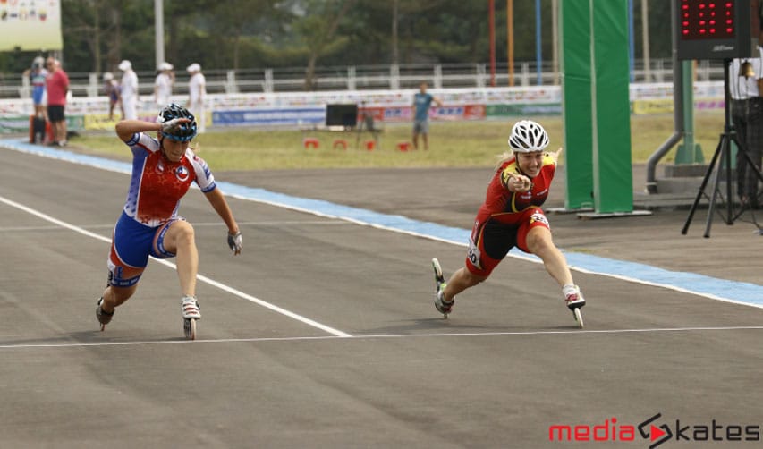 100m senior dames