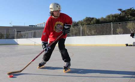 Roller Hockey Session de roller hockey