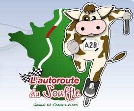 » L&rsquo;autoroute du souffle  » le 8 octobre 2005 à Gacé (61)