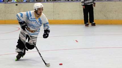 L’avant Mondial de roller hockey 2015
