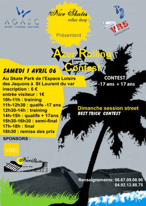 Azur Rolling Contest – St Laurent du Var (06)