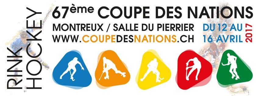 Logo de la Coupe des Nations de rink hockey 2017