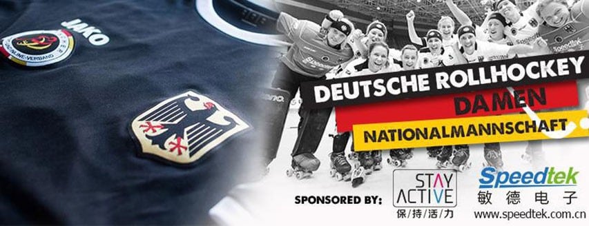 bandeau equipe nationale allemande feminine rink hockey 2019