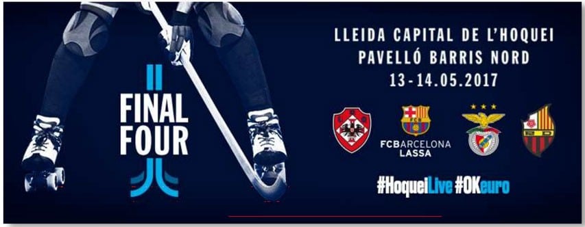 Le Reus Deportivo et UD Oliveirense s&rsquo;affrontent en finale de l&rsquo;Euroligue rink hockey 2017