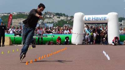 Slalom freestyle à Objectif Cone 2009