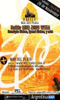 Compétition de Slalom Battle 2009 à Mar Del Plata (Argentine)