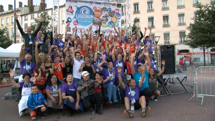 L'équipe des bénévoles du Lugdunum Contest 2014