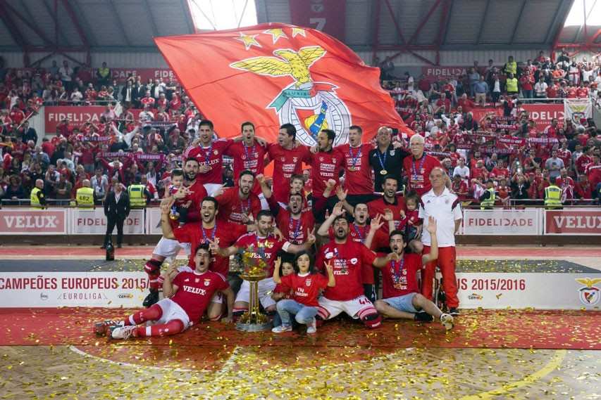 SL Benfica remporte l&rsquo;Euroligue de rink hockey 2016 à Lisbonne et devient Champion d&rsquo;Europe
