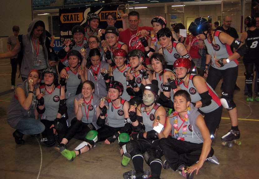 Les Berlin Bombshells championnes d’Allemagne 2013