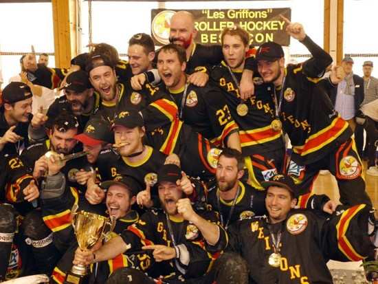 Besançon champion de France N2 Roller Hockey 2017