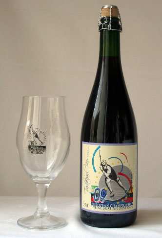 Une bière des championnats d&rsquo;Europe roller course 2009