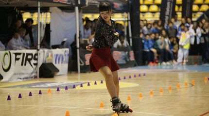 Troisième journée du championnat du monde de roller Freestyle 2015 à Turin (Italie) 1/2