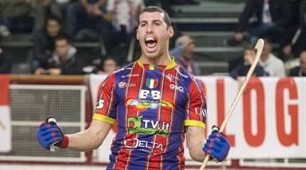 La situation en 1ère division Italienne de rink hockey 2016-2017 à la fin du tour aller