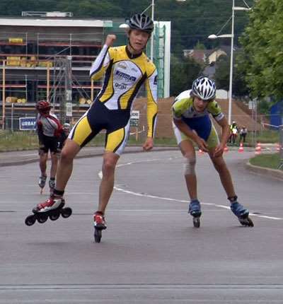 Anthony Della Chiesa remporte la course des minimes