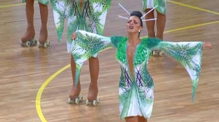 Championnat d&rsquo;Europe patinage artistique show et précision 2017 : grâce et performance au Vendespace