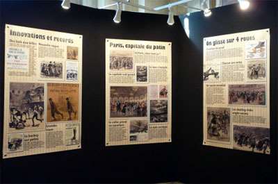 Quelques panneaux de l'exposition