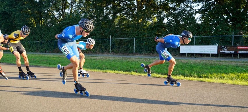 Première victoire de la saison pour Bart Swings et Powerslide au marathon roller de Deventer (Pays-Bas)