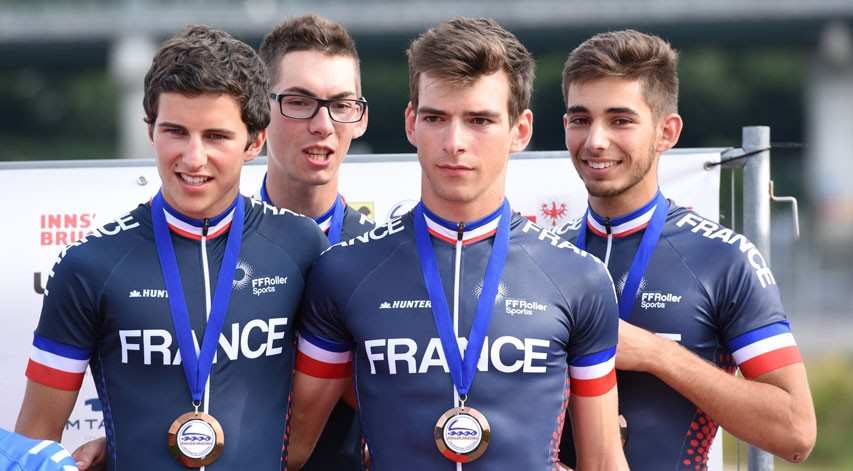 Championnat d&rsquo;Europe de roller course 2015 : le bilan des médailles françaises