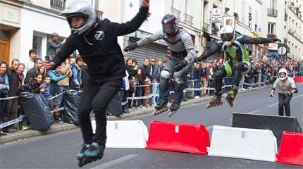 MĂ©nil’descente 2015 : seconde Ă©dition du boardercross de Paris