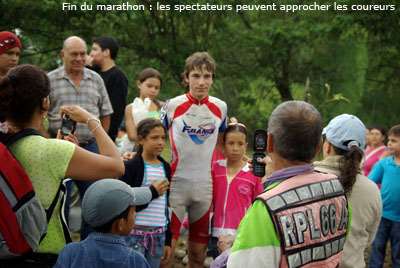 Gwendal Le Pivert en combinaison de l'Equipe de France