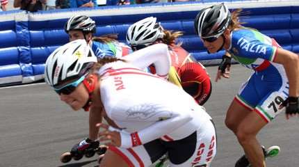 L’Autriche en petite délégation au mondial de roller course 2015