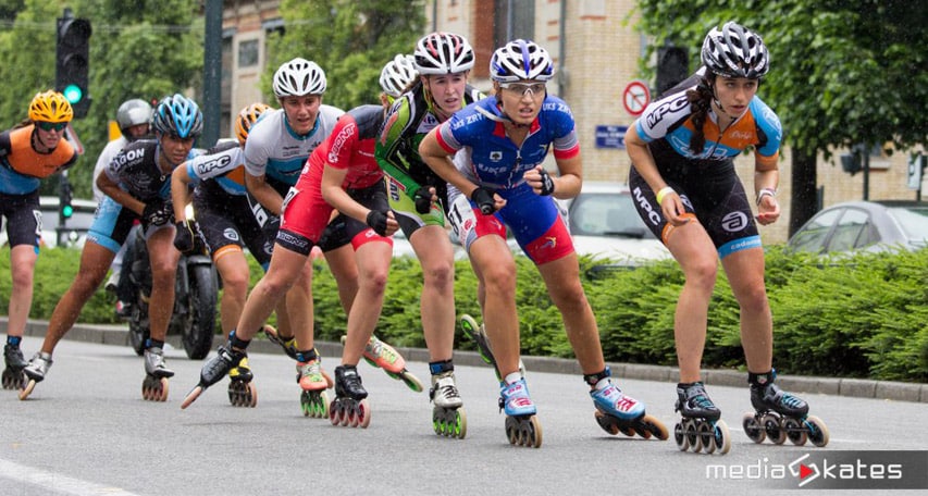 Rennes sur Roulettes 2015 : peloton des dames