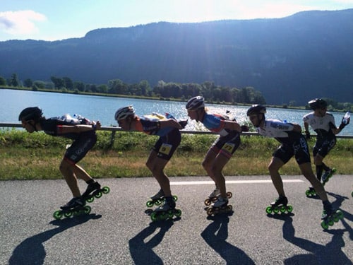 Départ du Rollathlon 2015