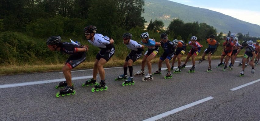 Départ du Rollathlon 2015