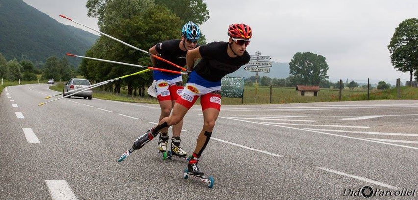 La course de rollerski du Rollathlon 2016