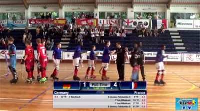 Bilan de la seconde journée du championnat d&rsquo;Europe de rink hockey U17 à Luso (Portugal)