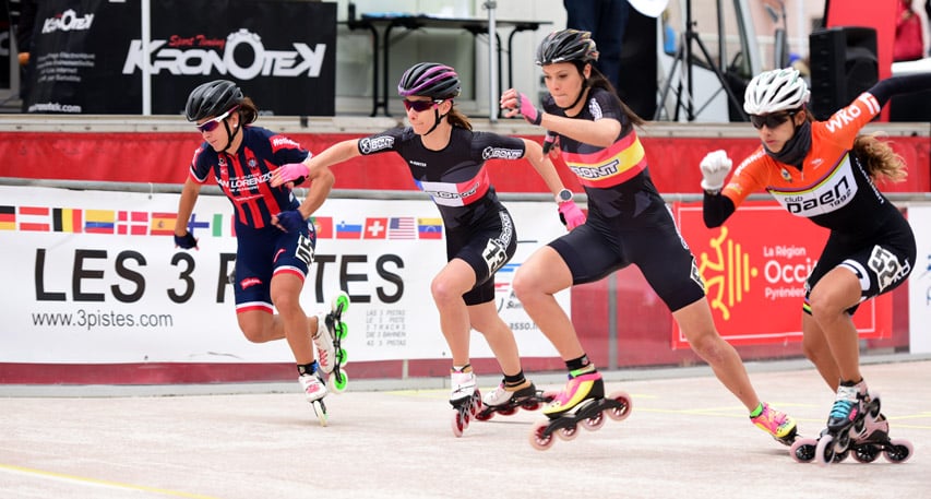 Départ des seniors dames