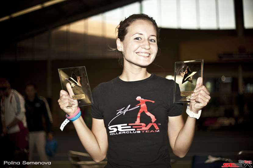 bilan world slalom series 2011 polina semenova