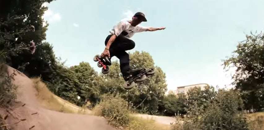 Roller tout-terrain londonien avec Blake Bird
