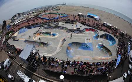 Spot : le fameux bowl du Havre (76)