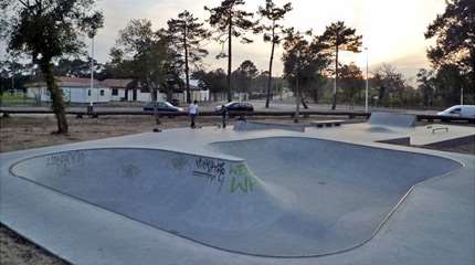 Spot : le skatepark de Labenne (40)