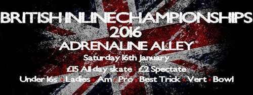 Résultats du championnat britannique de roller street 2016