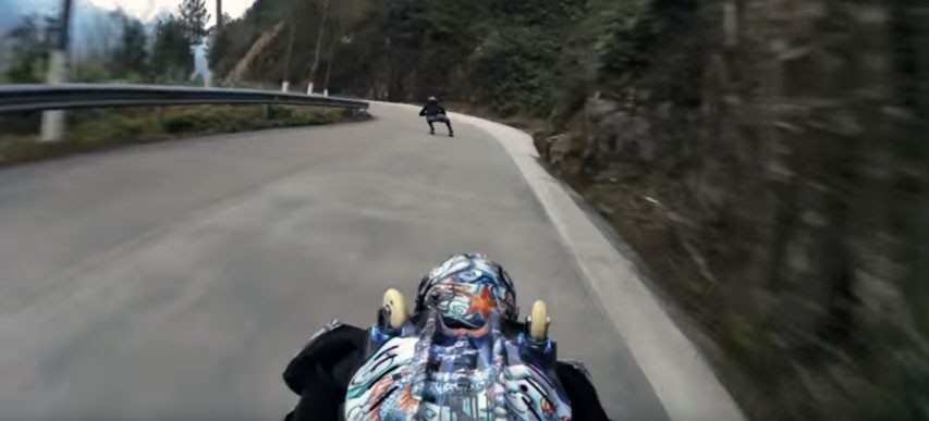 Rollerman &#8211; Buggy Rollin est Brutal à Baimashan (Chine)