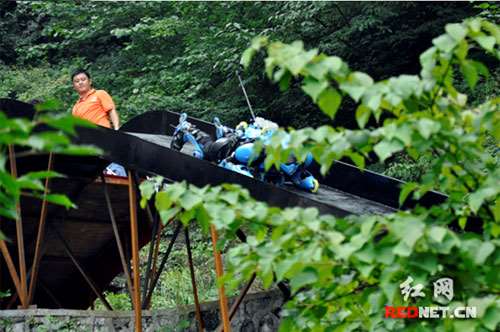Buggy Rollin sur la montagne Tianmen