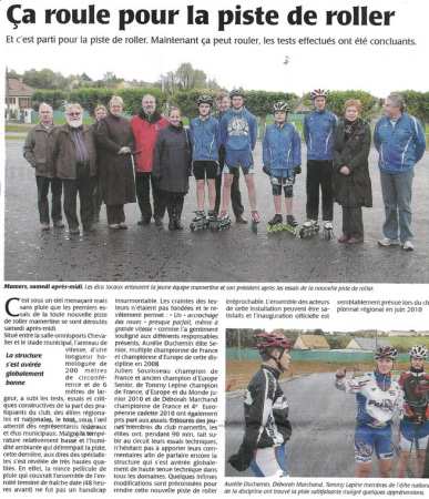 Nouvelle piste à Mamers (72)