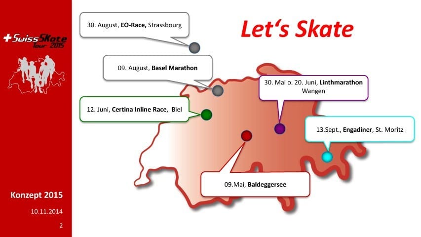 Inline Baldeggersee, étape du Swiss Skate Tour 2015