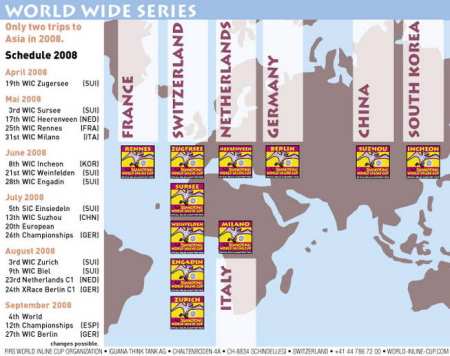 calendrier world inline cup 2008
