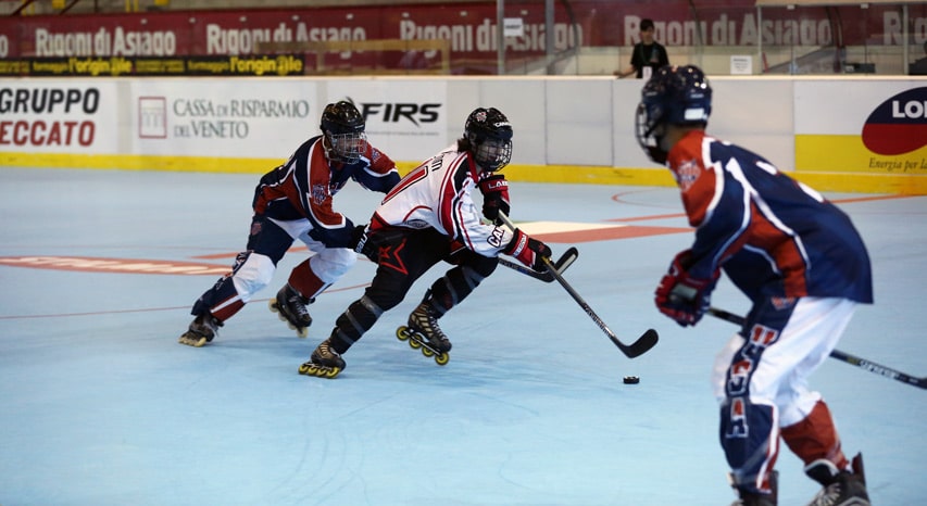 Les canadiennes, championnes du monde de roller hockey 2016