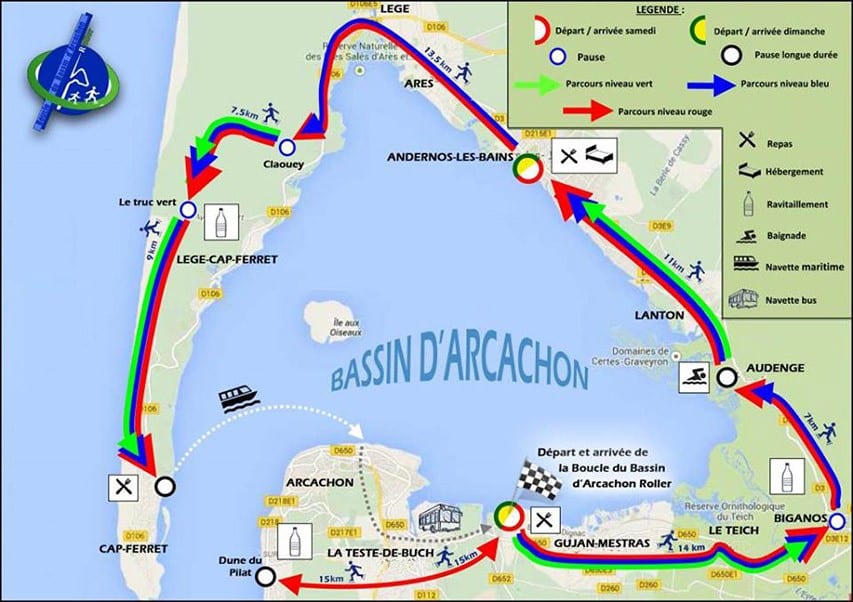 Rando Verte Roller 2015 : La boucle du bassin d&rsquo;Arcachon roller (33)