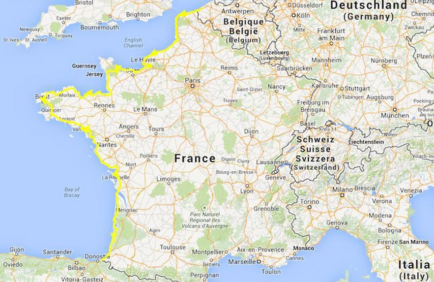 Carte du raid
