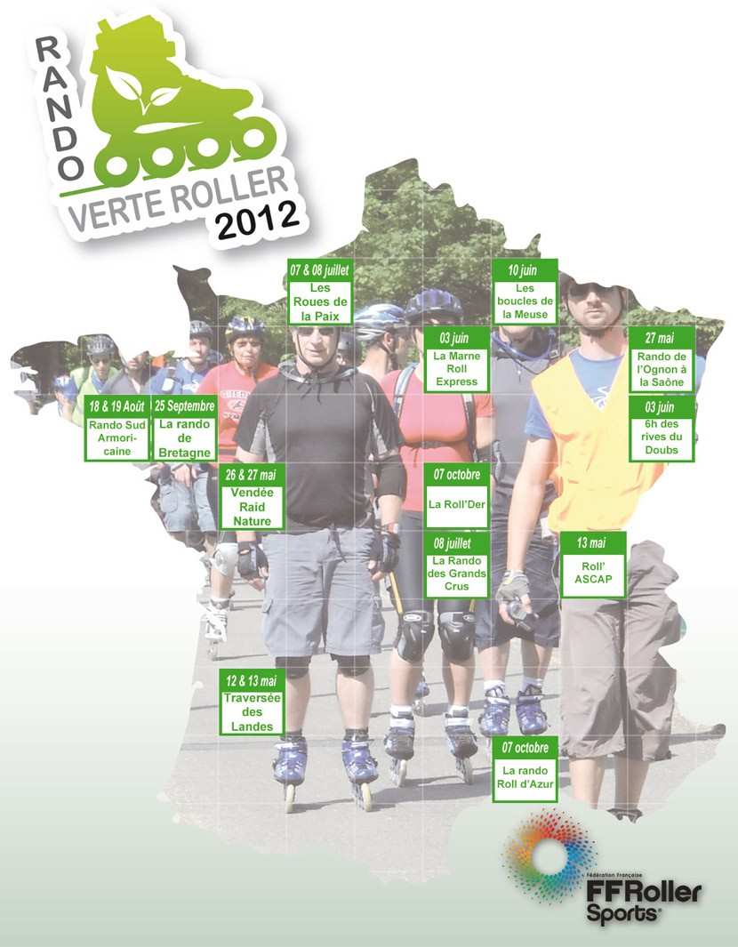 carte randos vertes roller 2012